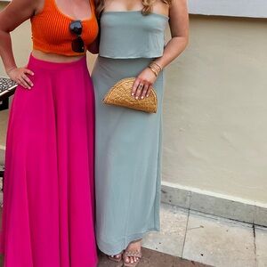 Vila Mint Green Dress